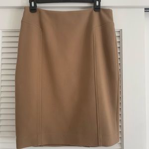 HALOGEN - Camel Pencil Skirt